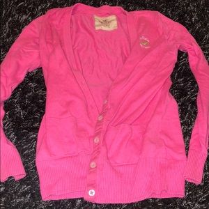 ❤️Hollister Pink Cardigan❤️